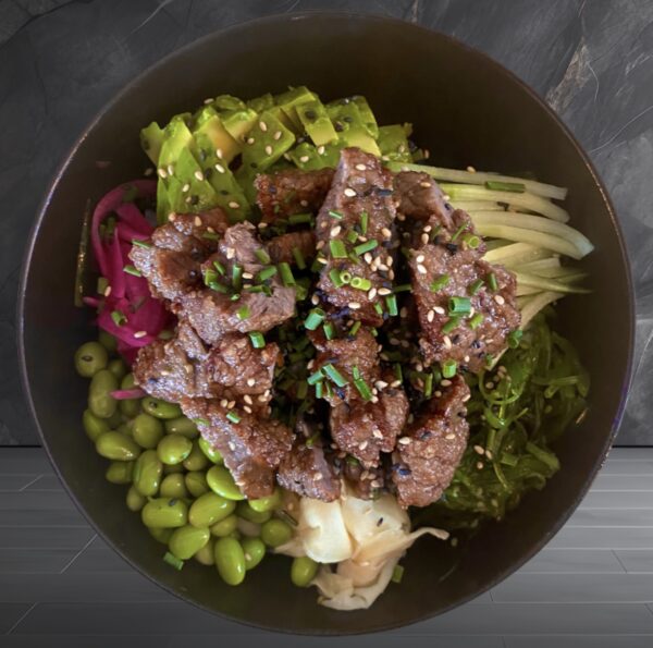 Poké Oksekød